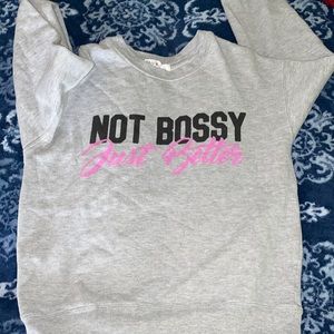 Long sleeve sweatshirt